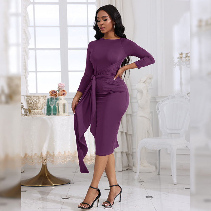 Slimming Hip Raise Dress