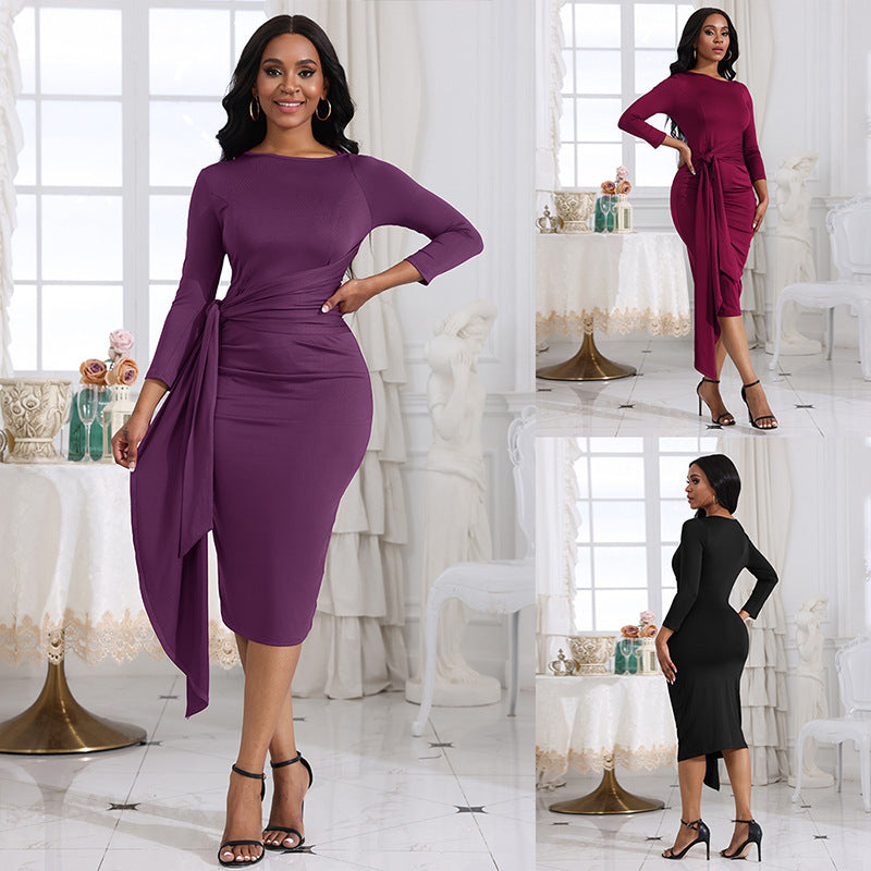Slimming Hip Raise Dress