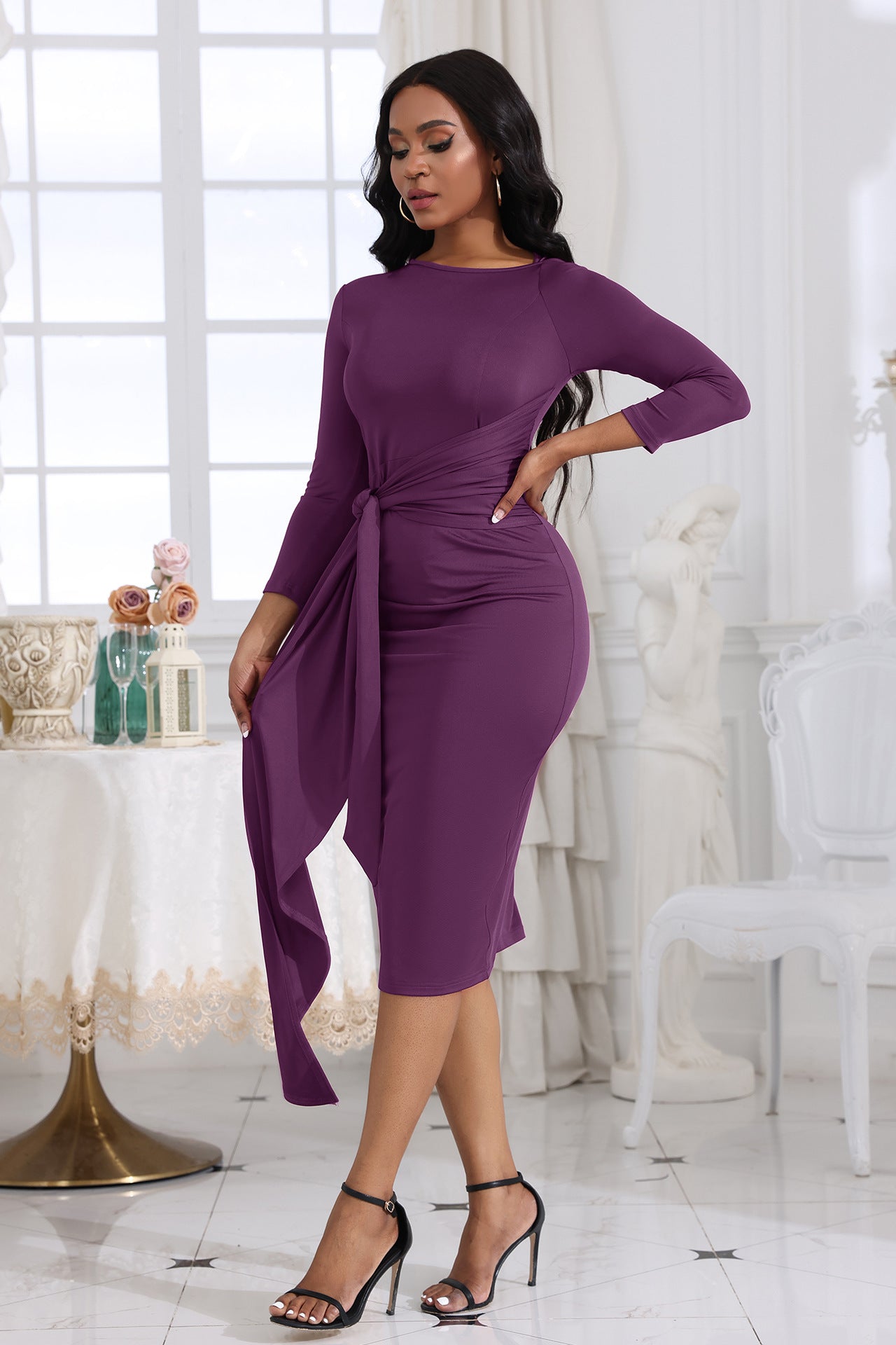 Slimming Hip Raise Dress