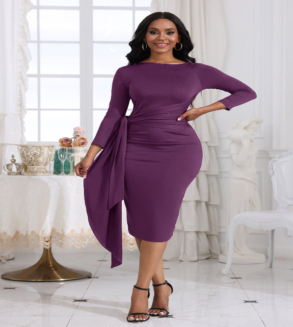 Slimming Hip Raise Dress