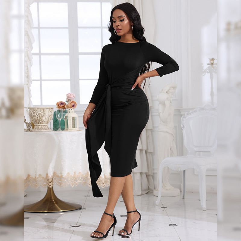 Slimming Hip Raise Dress